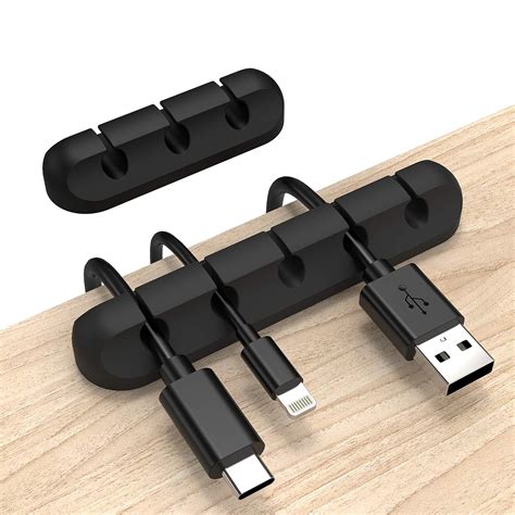 منظم اسلاك من انكور مشابك لحمل الكابلات مشابك اسلاك الطاقة لكابل USB