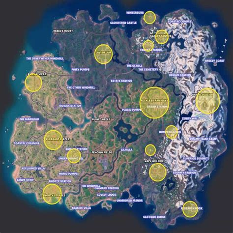 Where to find Hiding Spots in Fortnite Chapter 5 - Pro Game Guides