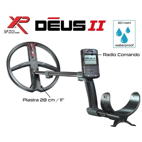 XP DEUS II LITE RC Piastra 28cm Il Metal Detector