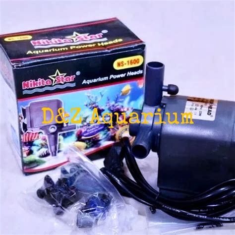 Jual NS 1600 Pompa Aquarium Nikita Star NS 1600 Power Head Nikita Star