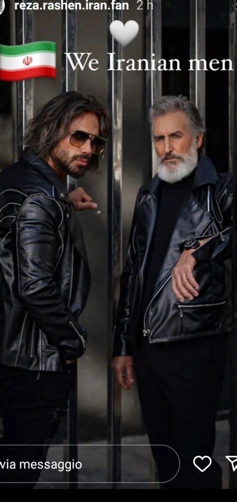 Pin by Иван Миноренко on Reza Rashen Реза Рашен Leather jacket Men