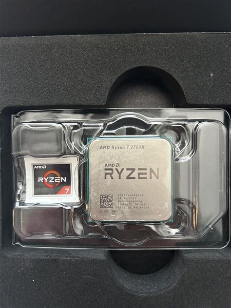 Used Amd Ryzen 2nd Gen 7 2700x 43 Ghz Eight Core Processor 783555230275 Ebay