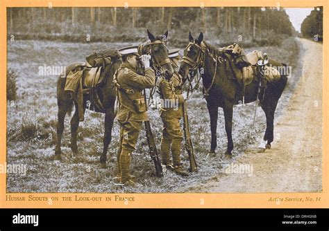 Hussar Scout In France Wwi Hi Res Stock Photography And Images Alamy