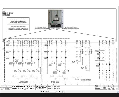 Bomag BW213 226 D DH BVC 5 Deutz TCD 4 1 6 1 Wiring Diagram Tier 4f