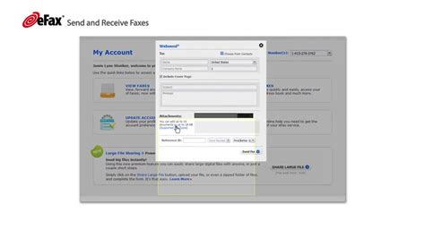 How To Send And Receive Faxes Online With Efax Youtube