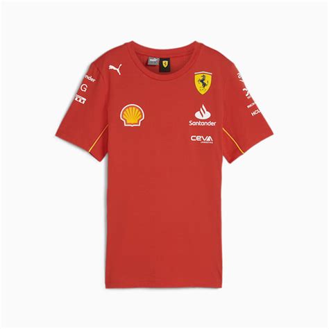 Scuderia Ferrari 2024 Replica Collection Team Tee Women T Shirts