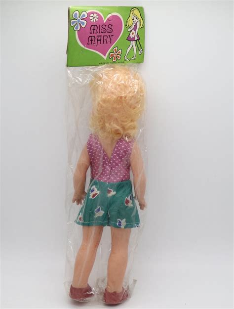 Miss Mary Blonde Doll 1970s New In Original Packaging Etsy