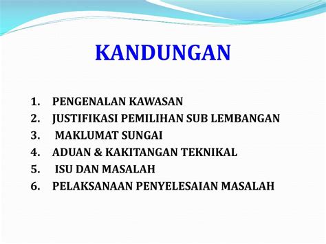 PPT Jps Komuniti SUB 1 Sg Penchala Sg Klang PowerPoint