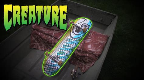 Creature David Gravette Lure Build Creature Skateboards Youtube