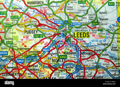 Leeds Tourist Map