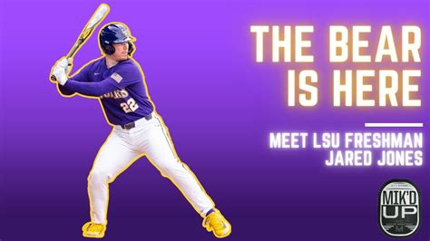 Lsu Baseball Meet Lsu Stud Jared Bear Jones Youtube