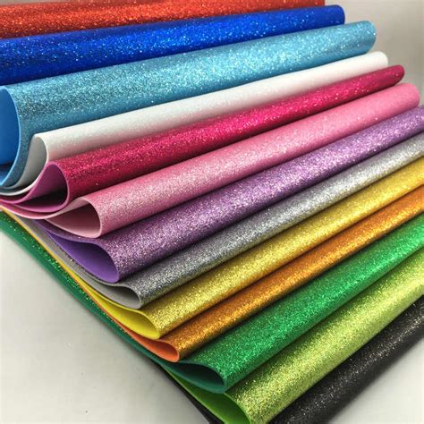 Crazy Fun Foam Glitter Sheets - Crafty Arts