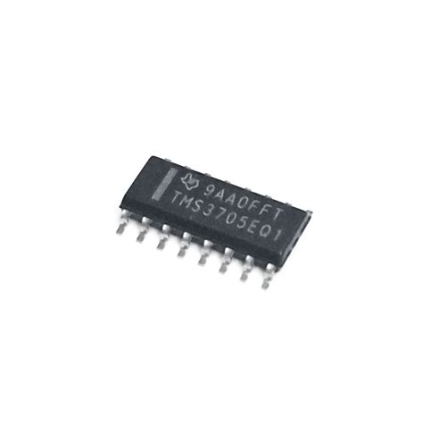 Kit 5 peças Circuito Integrado TMS3705EDRQ1 SMD SOIC 16 Circuitos