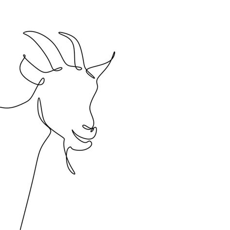 Drawing A Continuous Line Of Sheep Village Vector Sheep Png And