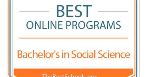 The 20 Best Online Bachelor S In Social Science Degree Programs