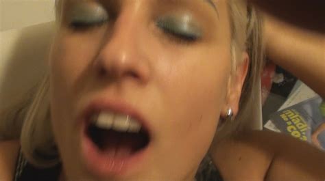 Shaved Pierced Pussy Of A Lusty Blonde Fuck XXX Dessert Picture 6