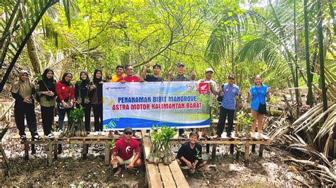 Astra Motor Kalbar Tanam Bibit Mangrove Matrabisnis