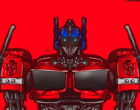 Optimus Prime Fanart by LadyDUCK666 on DeviantArt