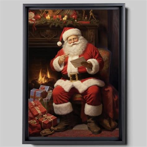 Amazon Printable Christmas Wall Art Santa Prints Christmas Decor