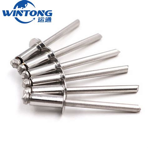 M M M Stainless Steel Countersunk Head Rivet With Pull Core