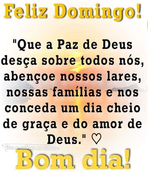 30 Frases E Imagens De Bom Dia Domingo Com Lindos S Para Você