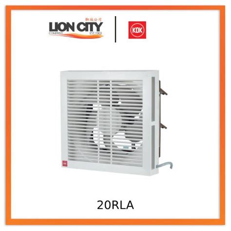 Kdk 20rla Wall Mount Ventilating Fan 20cm Shopee Singapore