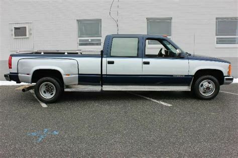 1993 Gmc Sierra 3500 Crew Cab 65 Liter Turbo Diesel 76569 One Owner