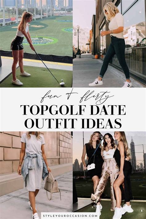 Looking for Top golf outfit ideas? If you are going to Topgolf for a ...