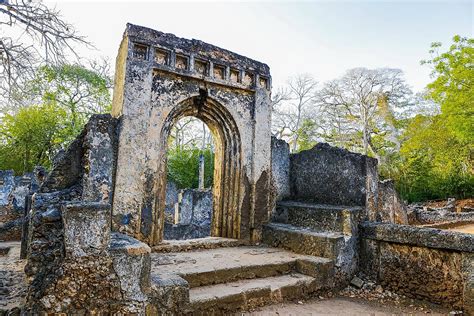 The Ancient Gedi Ruins Of Kenya WorldAtlas