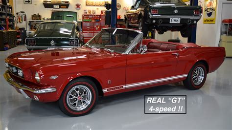 Candy Apple Red 1966 Ford Mustang