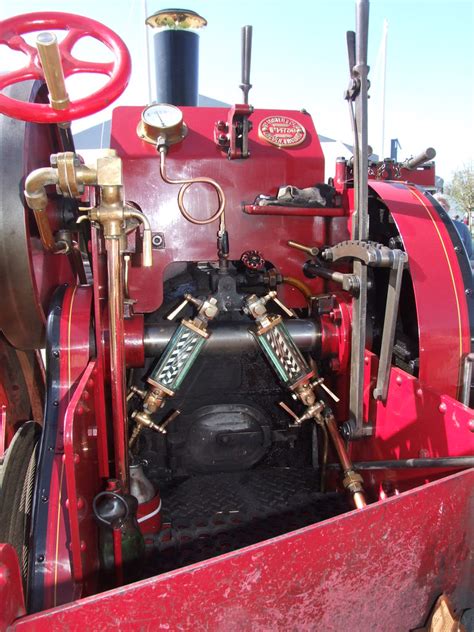 Backhead Of Foster Steam Road Locomotive John Boy Les Chatfield