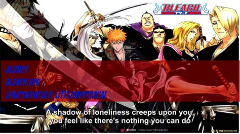 Alones Bleach Op6 English Fandub Youtube