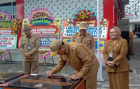 Dkk Wonogiri Tempati Gedung Baru Senilai Rp Miliar Krjogja