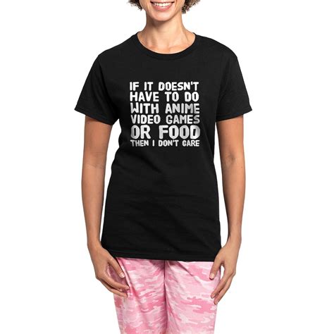 Cafepress Pajamas Womens Short Sleeve Print T Shirt And Pants Dark