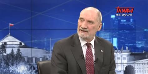 TYLKO U NAS A Macierewicz Działania wywiadowcze Rosji w Polsce od