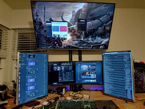 Triple Monitor Mount for 34" + 2x27" PLP? | [H]ard|Forum