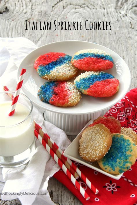 Italian Sprinkle Cookies are a simple, not-too-sweet, classic Italian sugar cookie properly ...