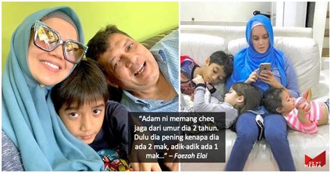 Bukan Sebab Nak Tunjuk Baik Faezah Elai Ikhlas Sayang Anak Tiri