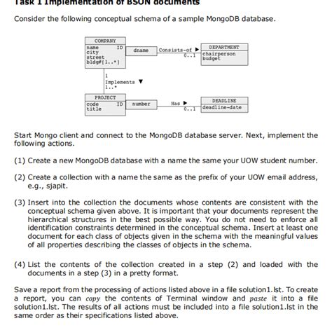 Solved Consider The Following Conceptual Schema Of A Sam