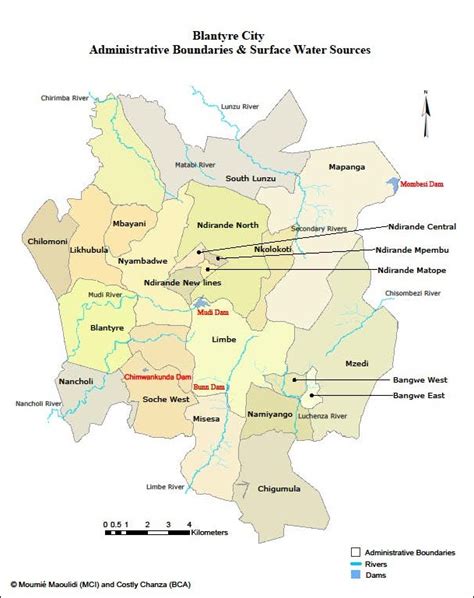 Blantyre Maps - Millennium Cities Initiative