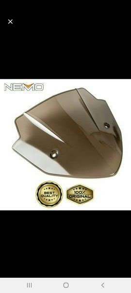 Jual Visor Atau Windshield Atau Wensil Honda New Cb R Warna Smoke