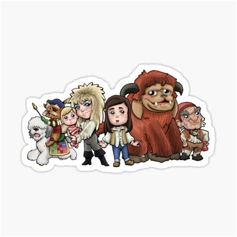 Labyrinth Journey Sticker For Sale By Zladdsmith Redbubble