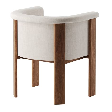 Axel Dining Chair By Crate And Barrel 3d Model For Corona