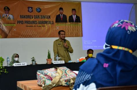 Infopublik Dinas Kominfotik Gorontalo Ajak Ppid Bangun Layanan Informasi Digital