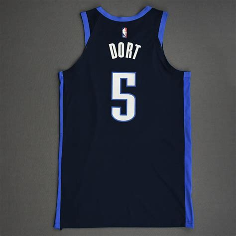 Luguentz Dort Oklahoma City Thunder Game Worn Earned Edition Jersey