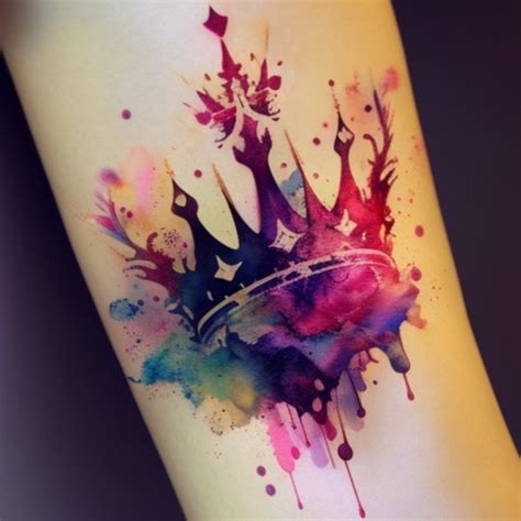 57 Princess Crown Tattoo Ideas - TattooClue.com