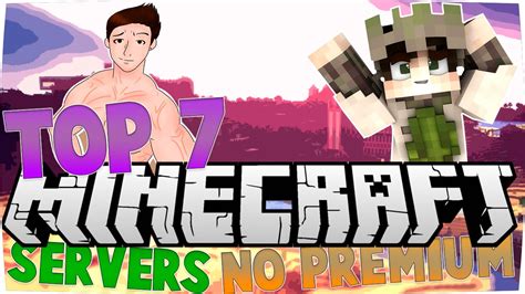 Los Mejores Servidores De Minecraft No Premium Youtube