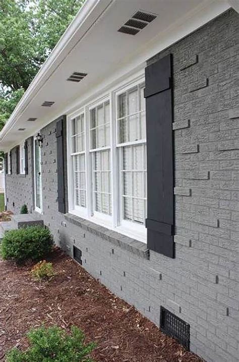 Corobrik Gorgeous Designs With Grey Brick House Paint Exterior