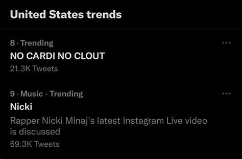 Cardi B Updates On Twitter Rt Bardiupdatess No Cardi No Clout