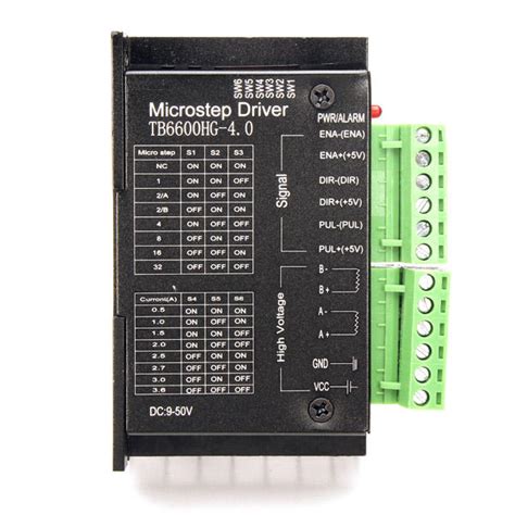 Upgraded Tb Stepper Motor Driver Segments A V Pcs